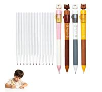 Penna acquatica, 4 pezzi, scherzo divertente con 12 ricariche, giocattolo a forma di cane tipo penna, per vacanze, compleanni, regali per bambini, ragazzi, ragazze e adolescenti