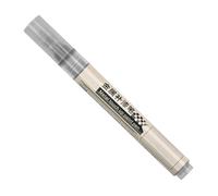 Penna acrilica per pittura su roccia, vetro, ceramica, pietra, pennarello indelebile per arti e mestieri, colore metallico