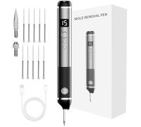 Penna al Plasma A 15 velocità, Penna per La Rimozione di Escrescenze Cutanee, Rimozione di Lentiggini, nei E Verruche, Nessun Danno alla Pelle, per Viso, Mani, Collo, Testa, Naso