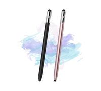 Penna AMZ 3 in 1 per tablet Fire Max 11, Fire HD 10, penna stilo per tablet Fire Max, pennino capacitivo per tablet touch screen (3 in 1, nero e oro rosa)