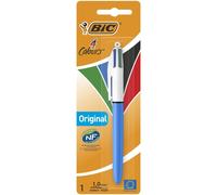 Penna Bic 4 Colori Retrattile 1 mm Punta Media Tinta a Olio Veloce