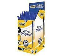 Penna a sfera BIC Cristal M 1 mm blu Conf. 50 pezzi - 8373609