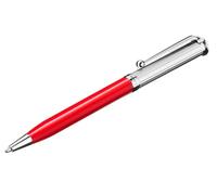 Penna Biro Mercedes-Benz Metallo Rossa Chiusura Girevole Logo Stella B66043351
