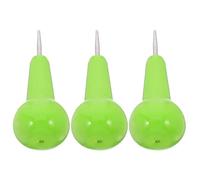 Penna Braille 3 Pezzi in Acciaio Inox e Pp, Verde, Ergonomica | Scuola e Pratica Domestica, Precisione nei Punti Braille, Strumento Leggero e Portatile per Principianti