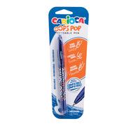 Penna cancellabile Carioca Oops Pop punta media 0,7 mm blu 41044/02