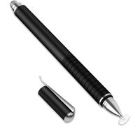 Penna capacitiva 2 in 1 nera ad alta precisione