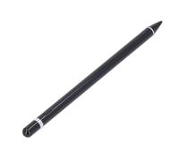 Penna Capacitiva Attiva a Punta Fine, Penna Touch Screen Universale a Ricarica Rapida USB con Cappuccio Ad Assorbimento Magnetico, Punta Precisa per IOS per Tablet Android (BLACK)