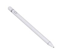 Penna Capacitiva Attiva, Penna Touch Screen a Punta Fine Precisa per Tablet (WHITE)