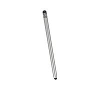 Penna Capacitiva in Lega di Alluminio Argento Leggera | Scrivere e Disegnare sullo Schermo, Compatibile Tablet e Smartphone, Punta Reattiva