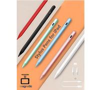 Penna capacitiva per iPad compatibile con Apple Pencil 1/2, penna per iPad per prevenire il tocco accidentale, multi-colore con funzione di attrazione magnetica, penna specifica per l'ultimo tablet Ap