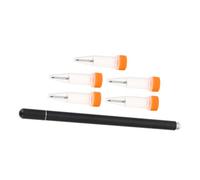 Penna Capacitiva Touch per Smartphone e Tablet, Nero | Lega di Alluminio e Silicone, per Scrivere e Disegnare sullo Schermo, Impugnatura Facile