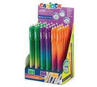 Penna Carioca OOPS EASY Cancellabile con Tappo Display 30 Penne 41029 Scuola