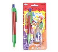 Penna che spruzza acqua - penne retrattili | PRANK PEN con funzione di spray d'acqua | Giocattoli che schizzano l'acqua | Strumento di scrittura Gadget esilarante per donne uomini bambini bambini amic