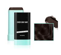 Penna colorante per capelli scuri per coprire i capelli bianchi, stick per ritocco colore istantaneo, pettine colorante, correttore volumizzante naturale, per cuoio capelluto, barba, uso quotidiano