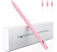 Penna Compatibile con iPad 2018-2025, Penna per iPad Ricarica Rapida, Sensibile all'Inclinazione & Rifiuto del Palmo, per ipad 11 A16/10/9/8/7/6,Pro 11/12.9, Mini 5/6,Air 3/4/5/M2/M3,Mini 5/6