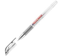 Penna con inchiostro in gel, punta 0,7 mm argento