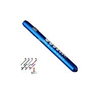 Penna con mini torcia, ideale per le diagnosi mediche, riutilizzabile, con luce LED, per uso domestico, esterno, per dottori, infermieri, soccorritori, 1 confezione, colore: blu
