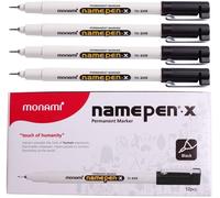 Penna con nome Monami x pennarello permanente sottile fine scatola da...