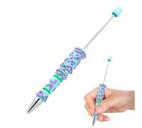 Penna con Perline - Penna a Pallottola Elemento Centrale,Accessori Per Creare Gioielli Materiale Scolastico Per Insegnanti Studenti Scrapbooking Disegno Appunti Journaling Aula Casa