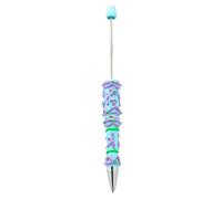 Penna con Perline - Penna Artigianale Con Puntale Sferico | Forniture Scolastiche per Creazione di Gioielli per Casa Appunti Disegno Insegnanti Classe Diario Studenti Artigianato Laurea Compleanno
