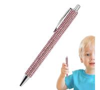 Penna con strass, brillante e scintillante, penna glitterata a lunga durata, penna a con strass per matrimoni, per prendere appunti, scuola, casa, matrimonio