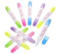 Penna Correttiva Smalto per Unghie 10 Pezzi, Plastico, Portatile