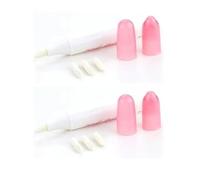 Penna correttore per smalto per nail art, 2 pezzi, per donne, per rimuovere gli errori, per rimuovere lo smalto, con 3 punte, strumento per manicure e correttori per unghie, piedi, mani e cura