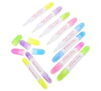 Penna Correttore Smalto per Unghie Portatile Ricaricabile 10 Pezzi | Plastica, Pulizia Bordi e Correzione Precisa, per Manicure a Casa e Saloni Professionali, Donna