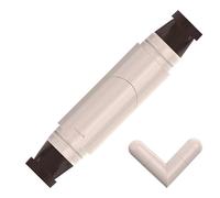 Penna da parrucchiere per gli occhi - Forma dello stencil, impermeabile a doppia testa | Strumento di eyeliner durevole per trucco facile, forma perfetta donne e fronti, linee alate rap