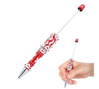 Penna Decorabile con Perline | Penna Artigianale Con Puntale Sferico - Forniture Scolastiche per Creazione di Gioielli per Casa Appunti Disegno Insegnanti Classe Diario Studenti Artigianato Laurea Com