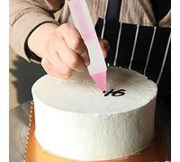 Penna Decorativa in Silicone con 4 Ugelli (PINK)