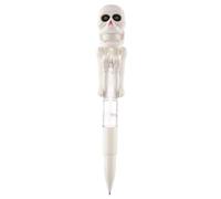 Penna di boxe scheletro | Halloween Ballpoint con luce a LED leggera divertente per lo stress-raliefiette Peni | NOVERTY School Stationery for Students Dormitory Gift stagionale
