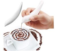 Penna di cannella da 5, 6 pollici per caffè, penna di arte latte elettrica, strumenti di caffè fai -da -te per terreno zucchero a polvere di macina