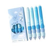 Penna di correzione retrattile con manico in morbida spugna cancellabile per bambini scrittura per bambini studio gel cancellabile essenziale