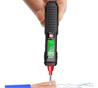 Penna di prova elettrica, penna per test di tensione | Tester elettrico con display a LED, tester di tensione multifunzionale con portata AC 12 v-300v, allarme di cicalino Wire Breakpoint Finder per