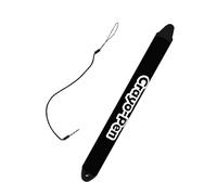 Penna di tocco del silicone triangolare Anti rotolamento Design Corda staccabile per i bambini che disegnano su schermi di tocco Anti Roll Triangle Design Touch Pen