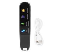 Penna di traduzione portatile WIFI Penna per dizionario traduttore digitale multilingue (Nera)
