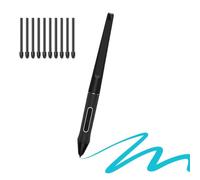 Penna digitale PW517 senza batteria 8192 penna stilo a pressione con 10 pennini compatibile per disegno Huion per Kamvas 13 Kamvas Pro 24 Kamvas 22 Kamvas 22 Plus