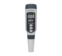 Penna digitale tester compattata con sonde sostituibili 0-14 | Compensazione automatica della temperatura e funzione mantenimento dei dati per l ' analisi dei liquidi con