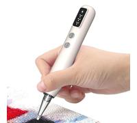 Penna elettrica con strass a forma di penna con LED e tipo C | Penna elettrica del Rhinestone dell'ABS 95g con il vuoto Pick Up, luce LED e display; Tipo C ricaricabile per arte del