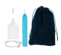 Penna elettrica con strass, accessori per pittura con strass, ricaricabile, 3 ventose, strumento artigianale per laboratori comunitari e lezioni d'arte