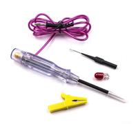 Penna elettrica della luce di prova per la diagnostica del veicolo con doppio indicatore LED e sonde dell'acciaio inossidabile