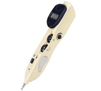 Penna elettrica per agopuntura, rilevatore di Punti di agopuntura terapeutici con Ricerca Automatica, 9 Livelli di intensità e sensibilità, allevia Il Dolore a Collo e Spalle, Ricarica USB