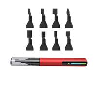 Penna elettrica per lucidatura a movimento alternativo per materiali precisi per uso in legno e metallo