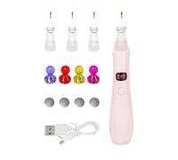 Penna elettrica per pittura artistica con strass, applicatore elettrico per strass, ricaricabile automatica, silenziosa, senza fili, strumenti da disegno con 3 modalità regolabili, per adulti e