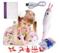 Penna elettrica per pittura, kit per aerografo, per bambini di età superiore ai 3 anni, ricaricabile, per bambini di età superiore ai 3 anni