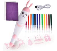 Penna elettrica per pittura | Kit per aerografo per bambini | Penne ad acquerello ricaricabili per oltre 3 anni di età