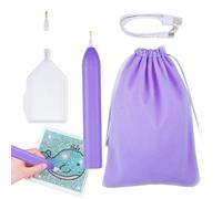 Penna elettrica senza fili per pittura con strass | Pistola a diamante senza filo per pittura, strumento manuale portatile con 3 livelli di aspirazione per matrimoni insegnanti arte in famiglia