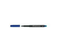 Faber-Castell Pennarello Multimark universale permanente con gomma punta media 1,0 mm blu 10 pz