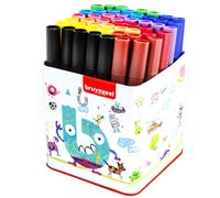 Penna Feltro Triangolare Bruynzeel Con Barattolo Regalo Di 50 Penne